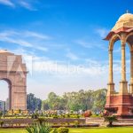 Canopy and India Gate in New Delhi, India, dehradun to delhi taxi service